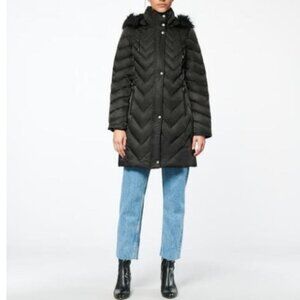 MARC NEW YORK ROXBURY MATTE SATIN DOWN JACKET
